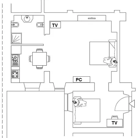 Casa Calpurnia Апартаменты *
